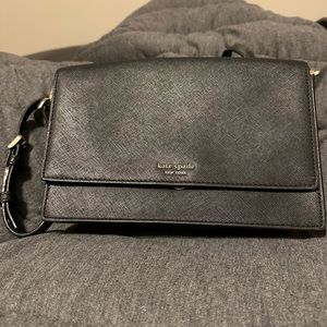 Black shoulder or cross body Kate spade purse!